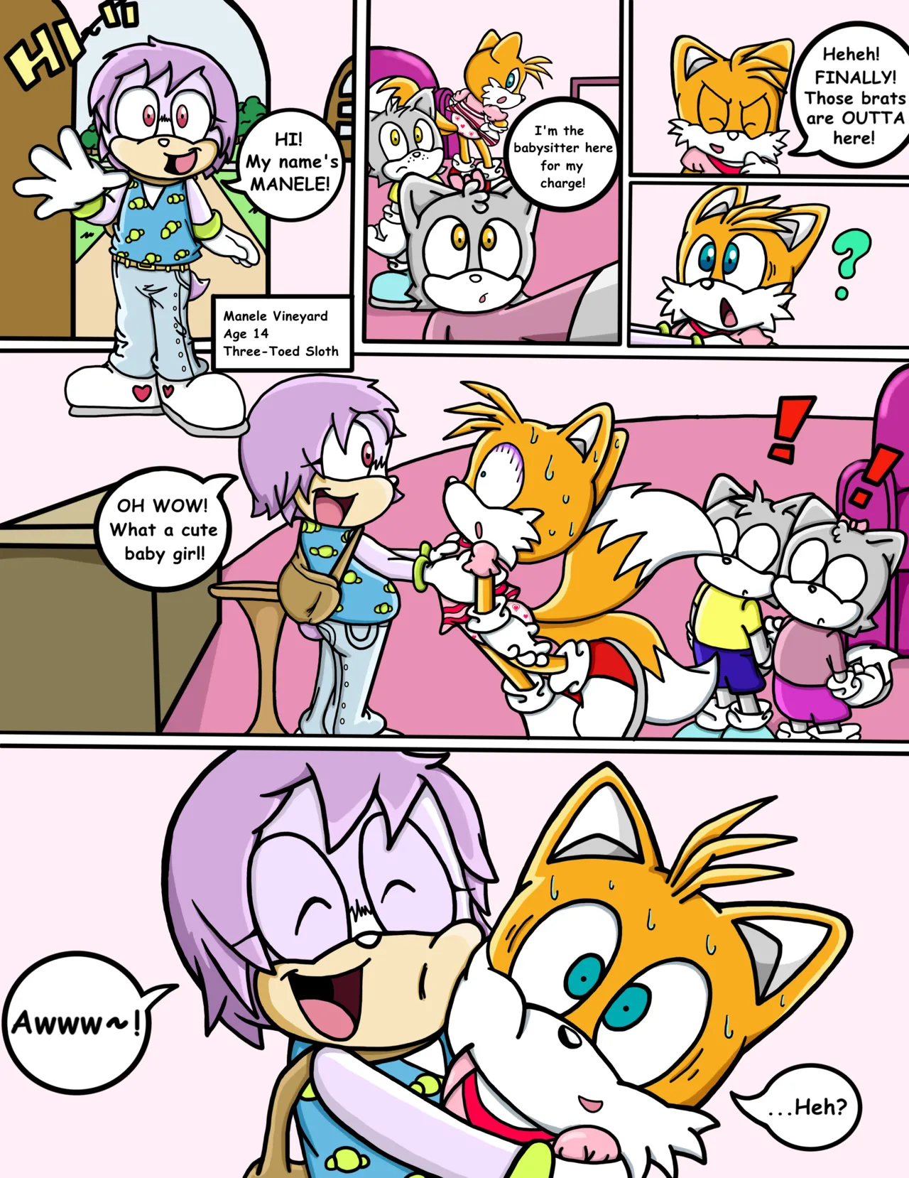 Tails the Babysitter II page 7 full