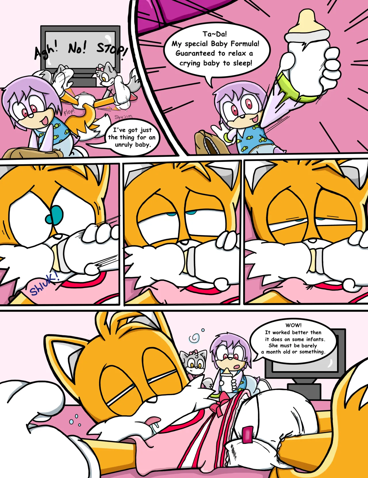 Tails the Babysitter II page 9 full