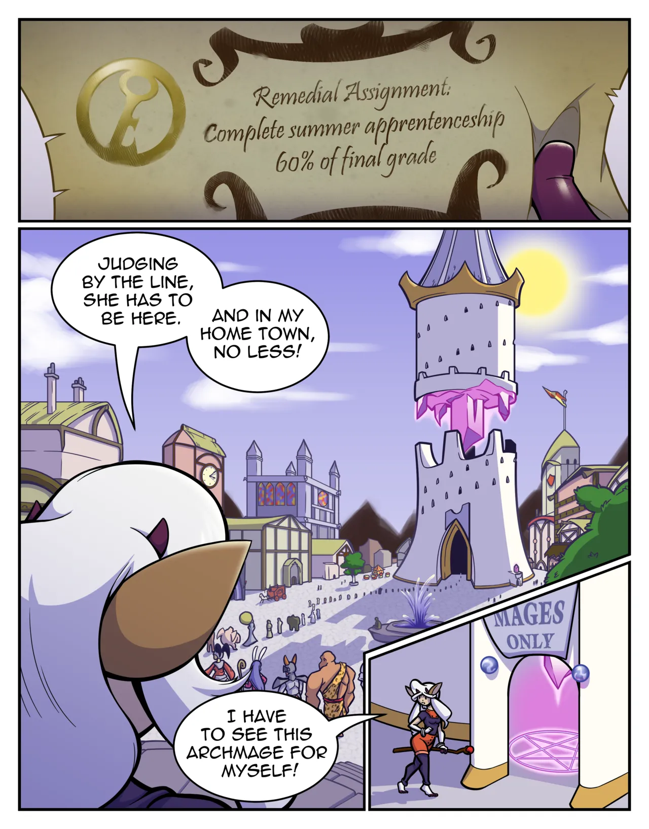 Mystic Tails - Shear Magic page 1 full