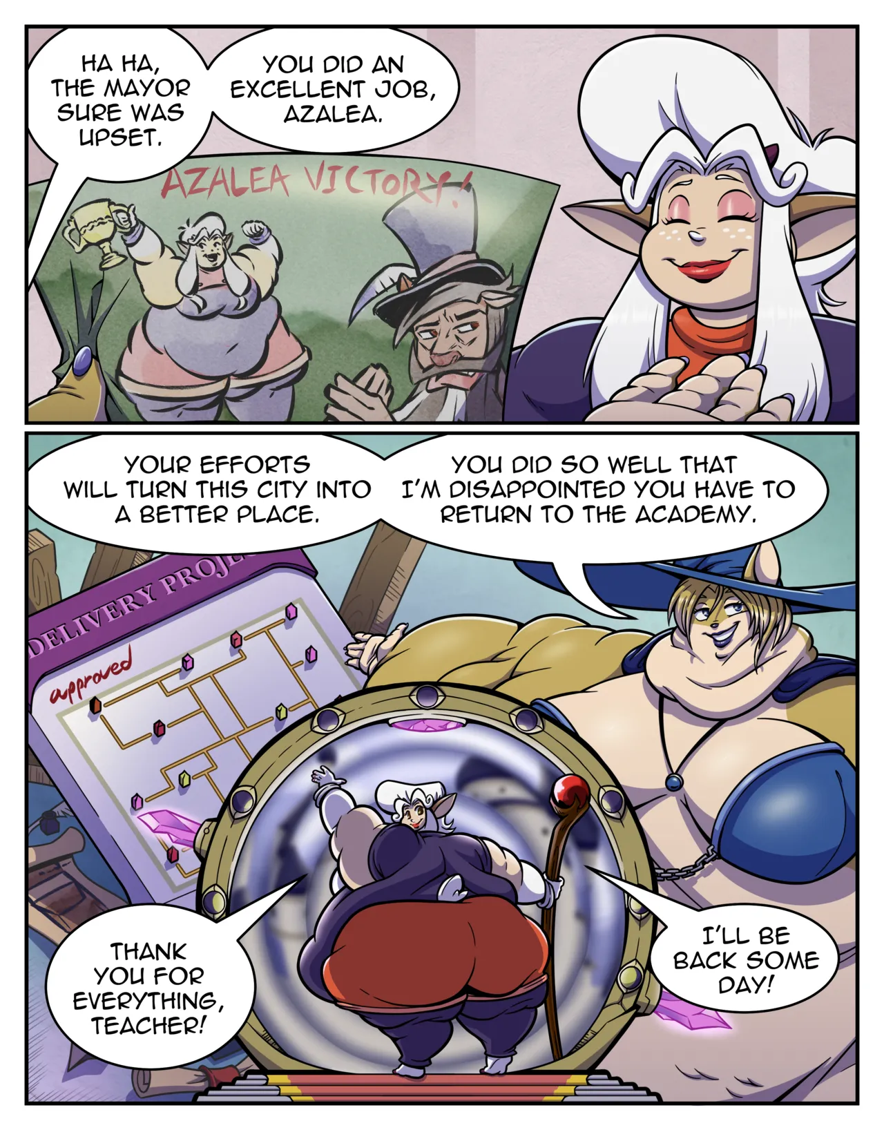 Mystic Tails - Shear Magic page 12 full