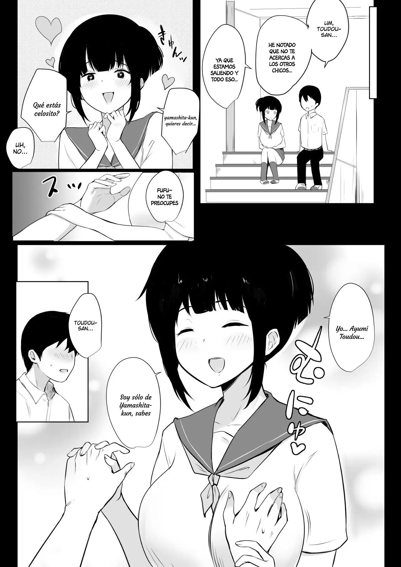 Boku no Kanojo wa Charao to Doukyochuu 1-4｜Mi Novia Vive con un Mujeriego 1-4 page 4 full