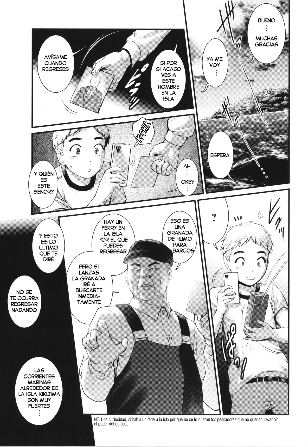 Meshibe no Sakihokoru Shima de  | Una Isla donde florecen los Pistilos page 1 full