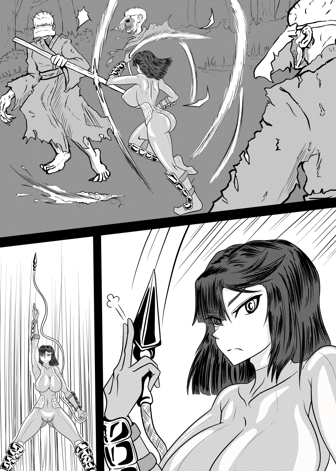 禍津姫の巫女VS7人ミサキ page 7 full