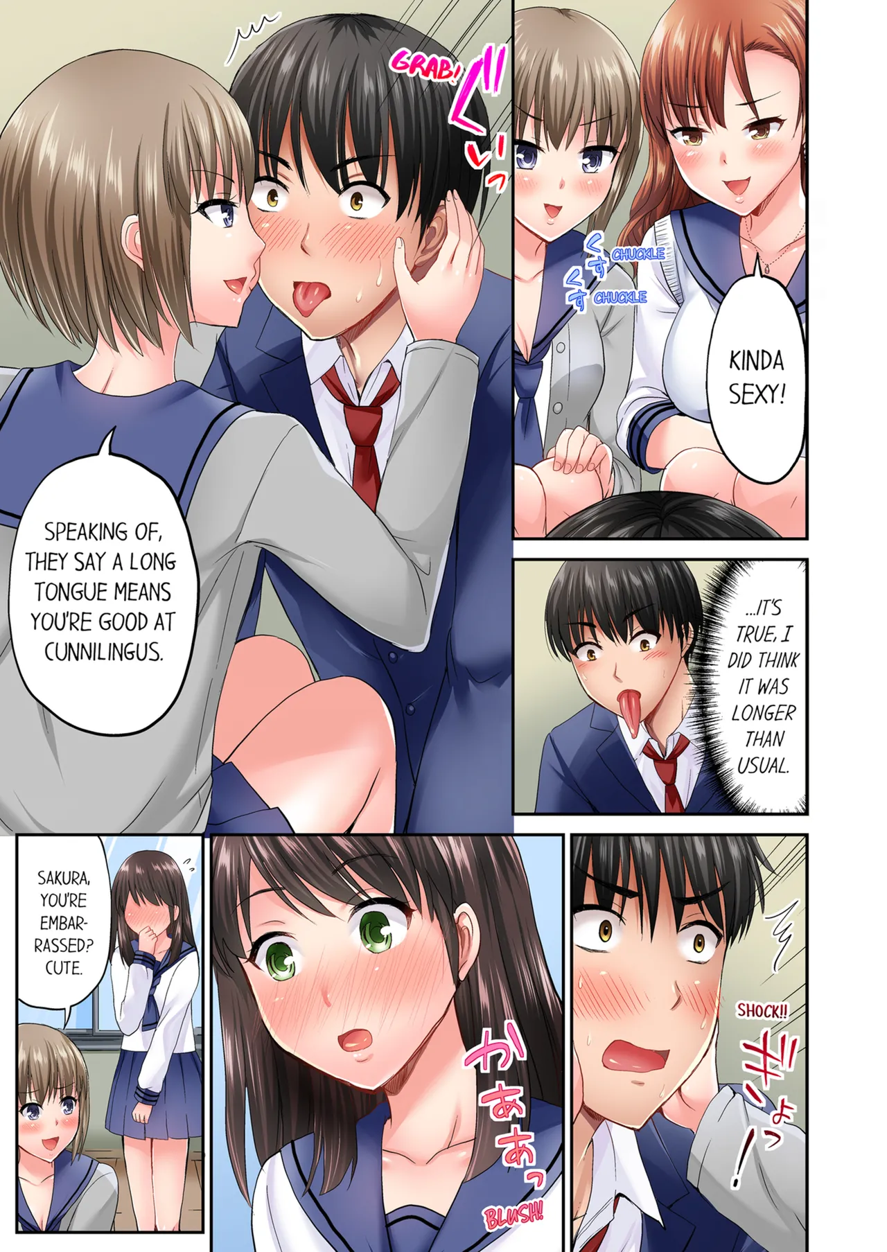 Pashiri no Shita Teku, Yabaitte... ~ Ebi Sori Iki Suru Namaiki Gyaru | Bullied Boy's Tongue Revenge Vol.1-13 page 7 full