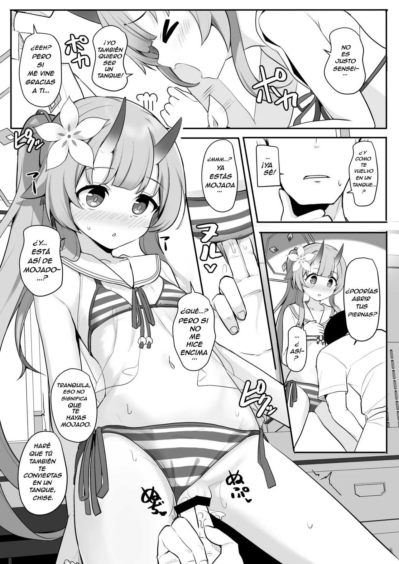 Mizugi da yo Ippai Dasete Ureshii ne | Me gusta que muestres tanto en ese traje de baño page 8 full