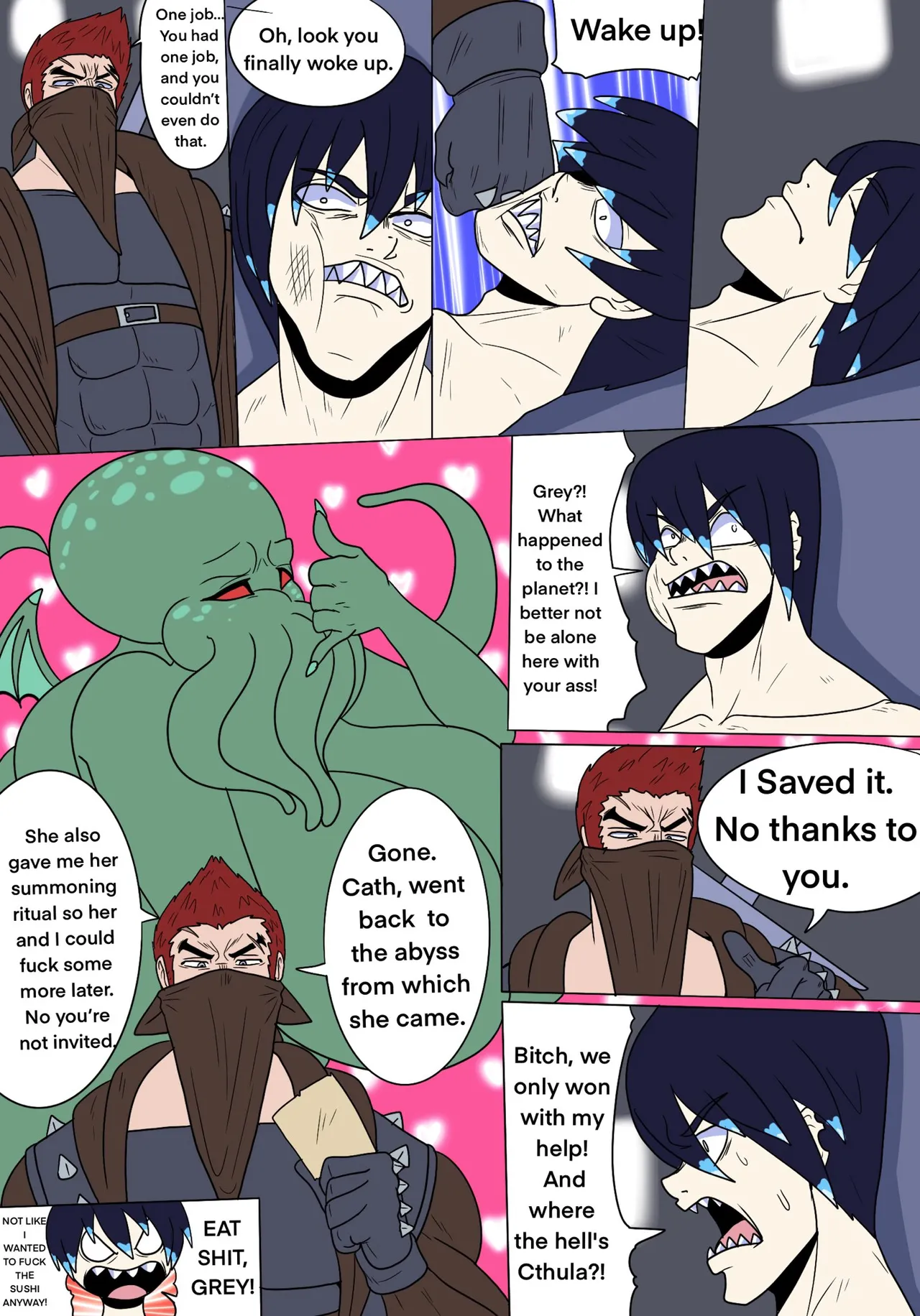 Cthulha’s Cumming page 11 full