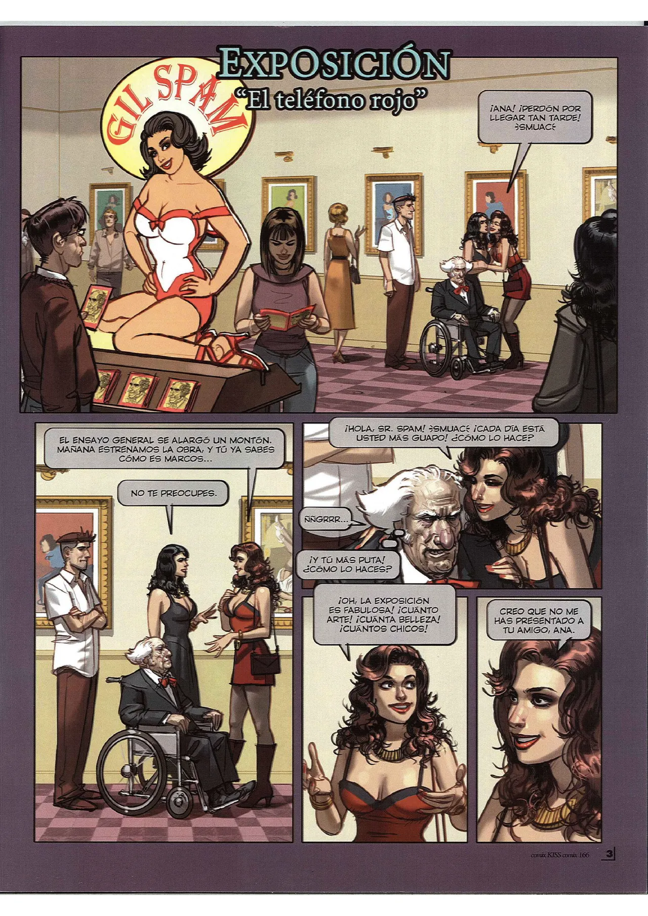 Kiss Comix #166 page 3 full