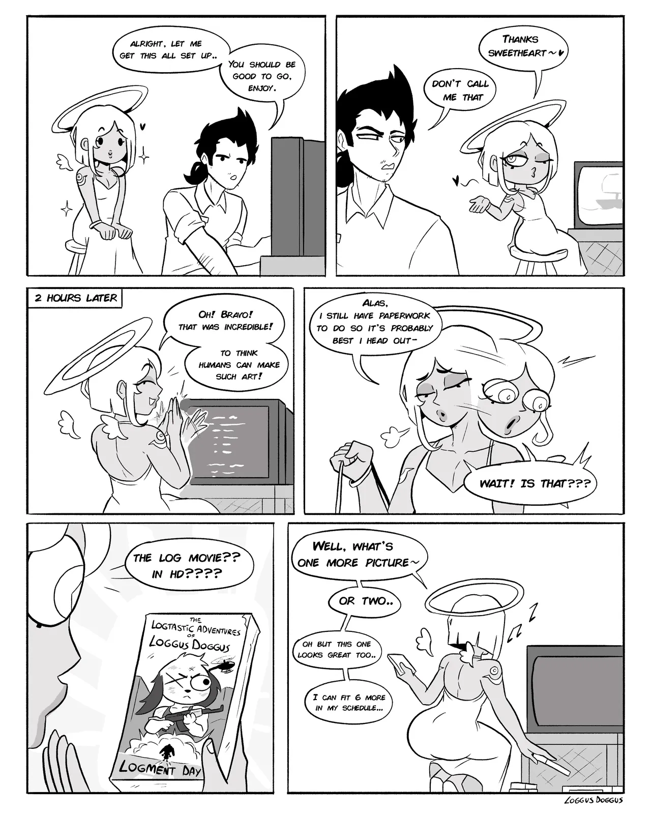 Anhel on My Shoulder + Extras page 8 full