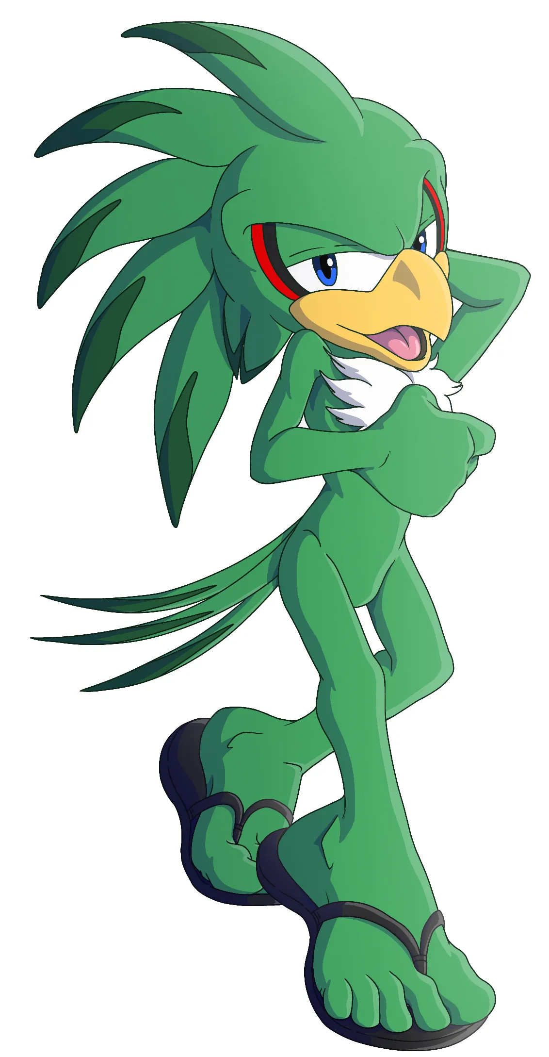 Jet the Hawk & Sonic by Footninja15 page 11 full