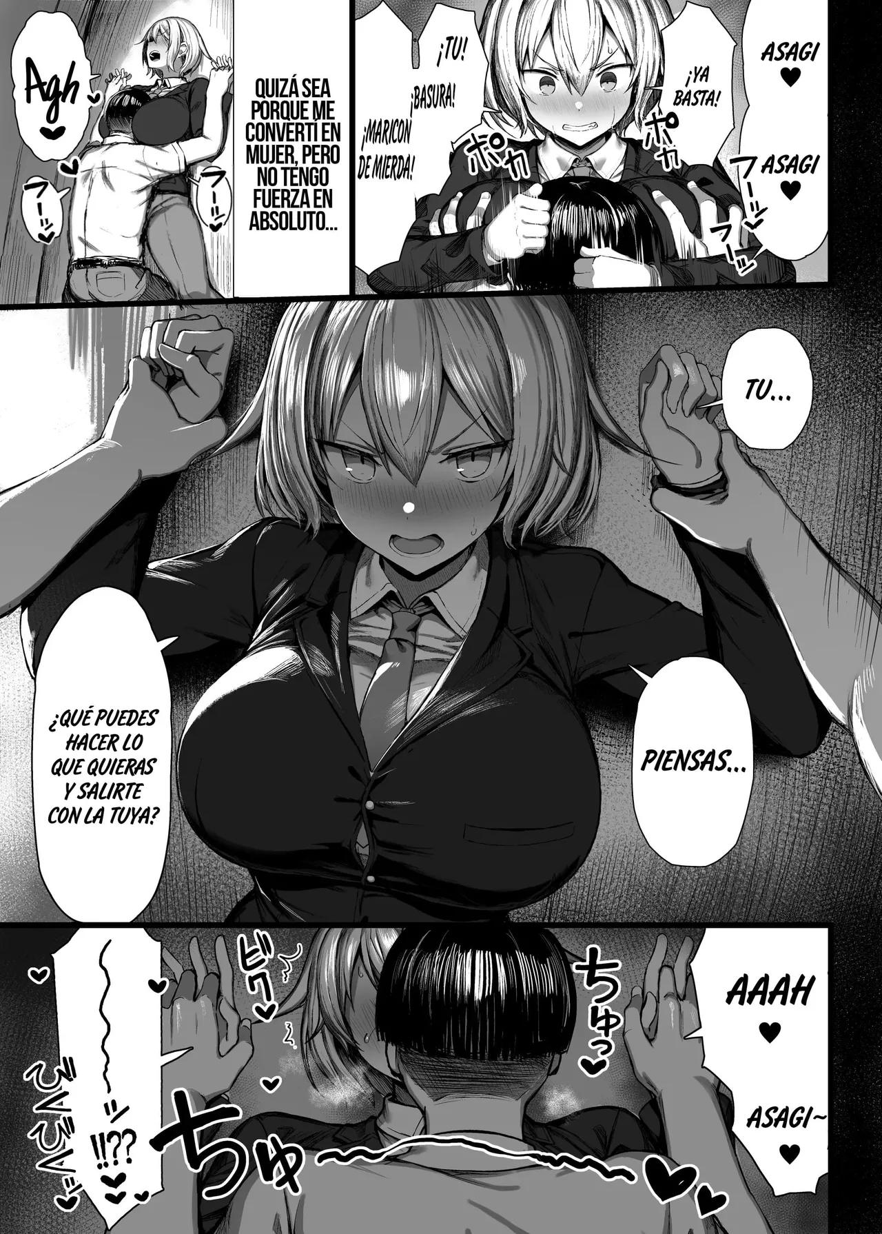 Ijimekko, Onna ni Naru | My Bully, Turned Into A Girl - page 9 full