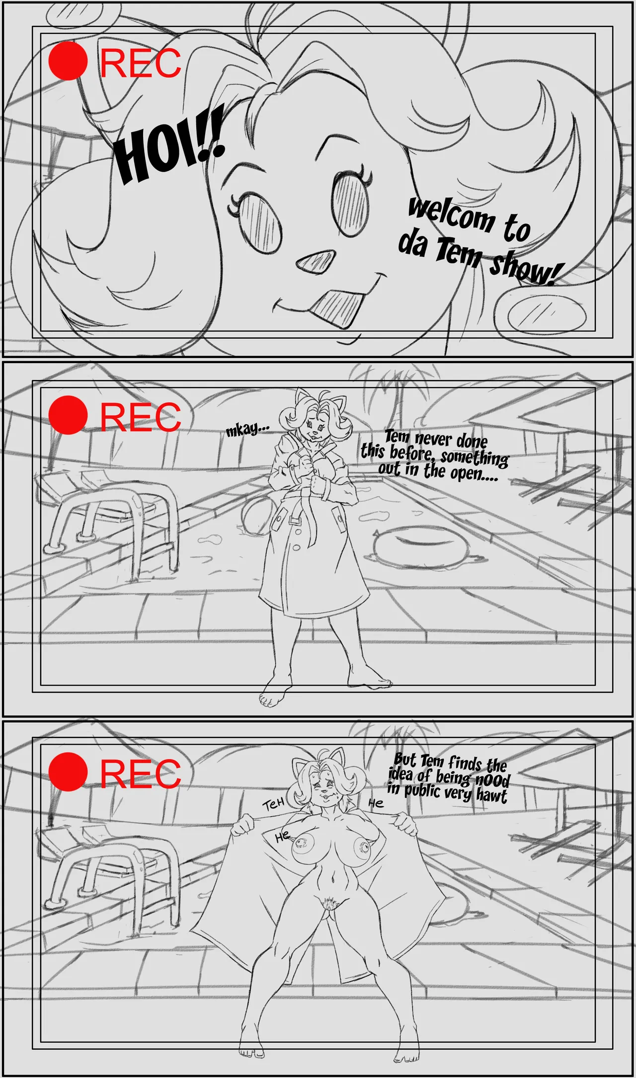 Temmie and Monster Kid + Extras page 6 full