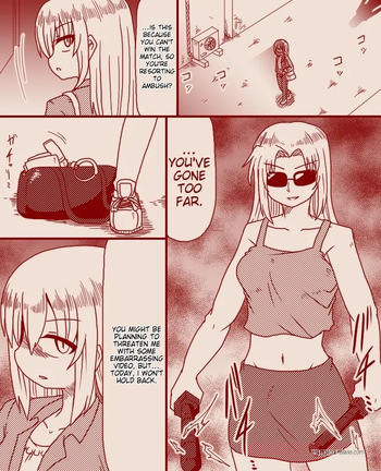 [Tera] Shemale gets defeated by brash female fighter cover