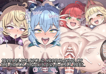 [Mimonel] Kyoufu! Kaidanya Joshikai no Ranchiki Sawagi | Terror! The Frolic Merrymaking of the Spook Shack's Girls-only meet (Zenless Zone Zero) [English] [Shiririn] cover