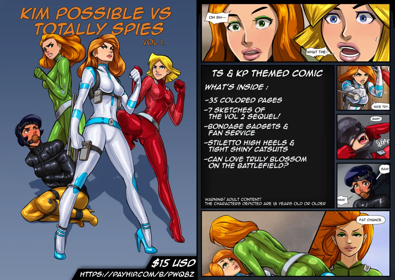 Kim Possible vs Totally Spies Vol 1 page 1 full