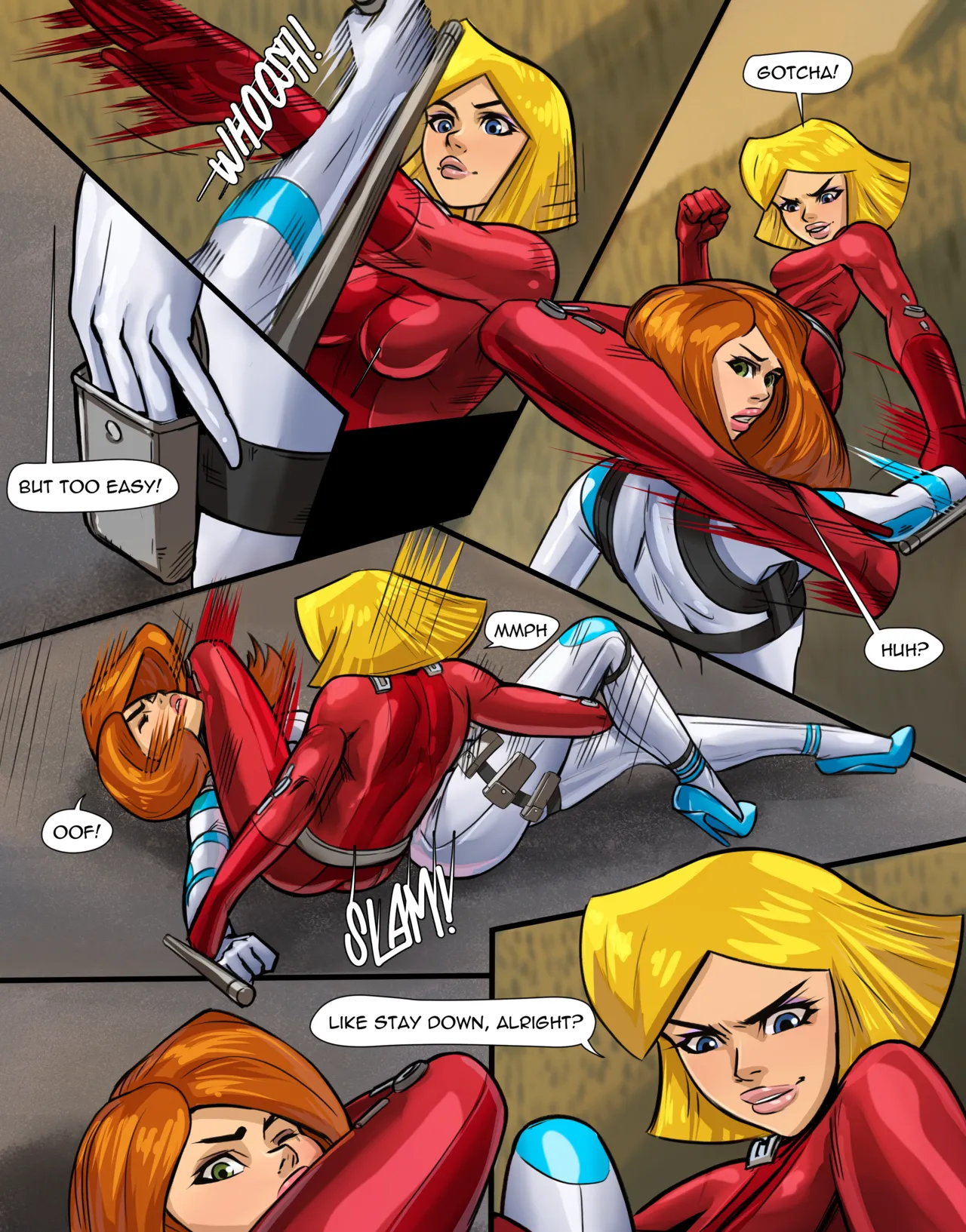 Kim Possible vs Totally Spies Vol 1 page 12 full
