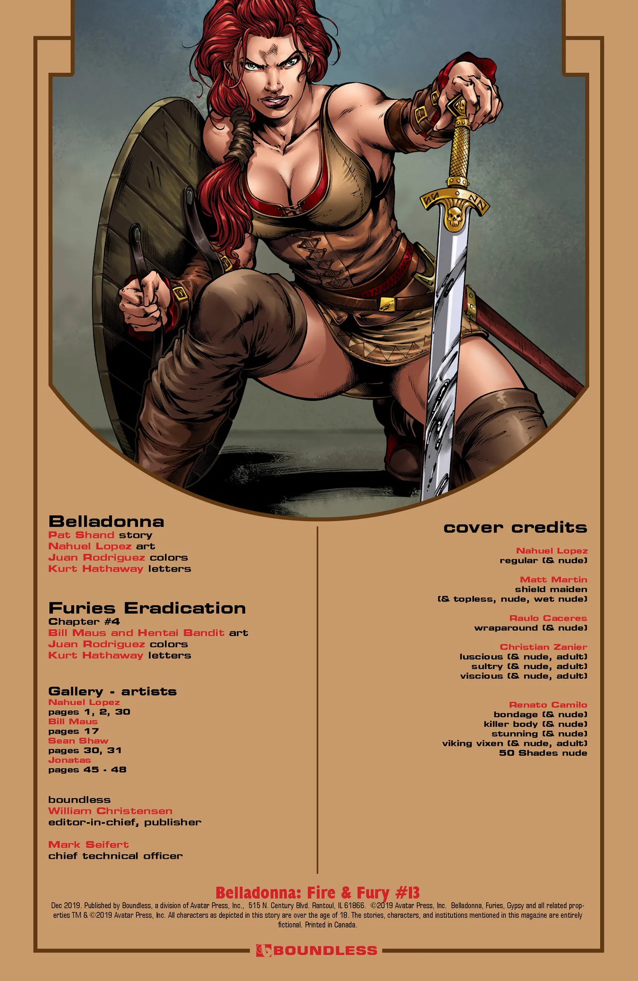 Belladonna: Fire and Fury #13 page 2 full