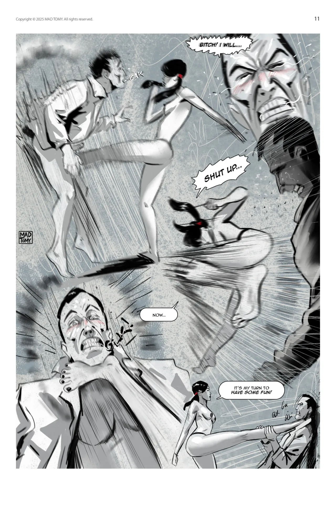 MAD TOMY COMICS SUPERDOM 4 page 11 full