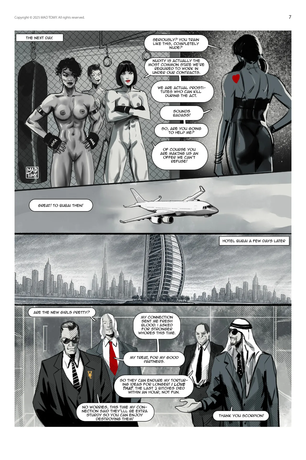 MAD TOMY COMICS SUPERDOM 4 page 7 full
