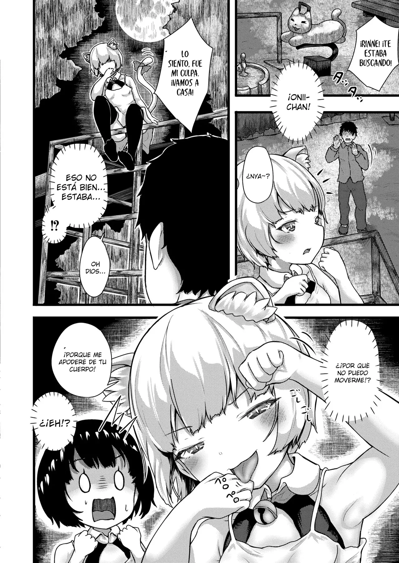 Ore no Imouto ga Dosukebe Nekomusume ni!｜¡Mi Hermanita es una Gatita Pervertida! page 4 full