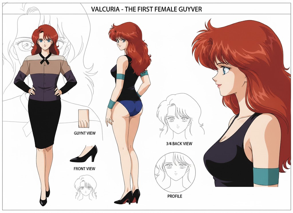 guyver 2f  AI generated page 4 full