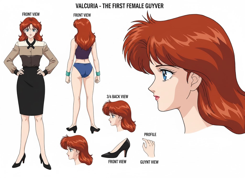 guyver 2f  AI generated page 5 full