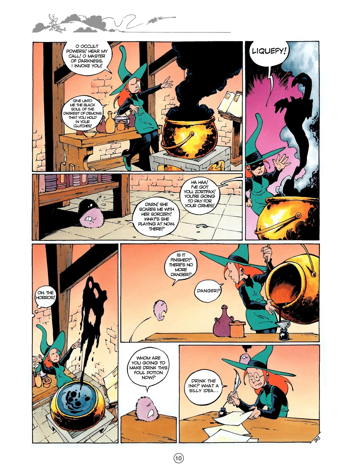 Mélusine #07 - Gilson & Clarke - Hocus pocus, 2000 page 10 full