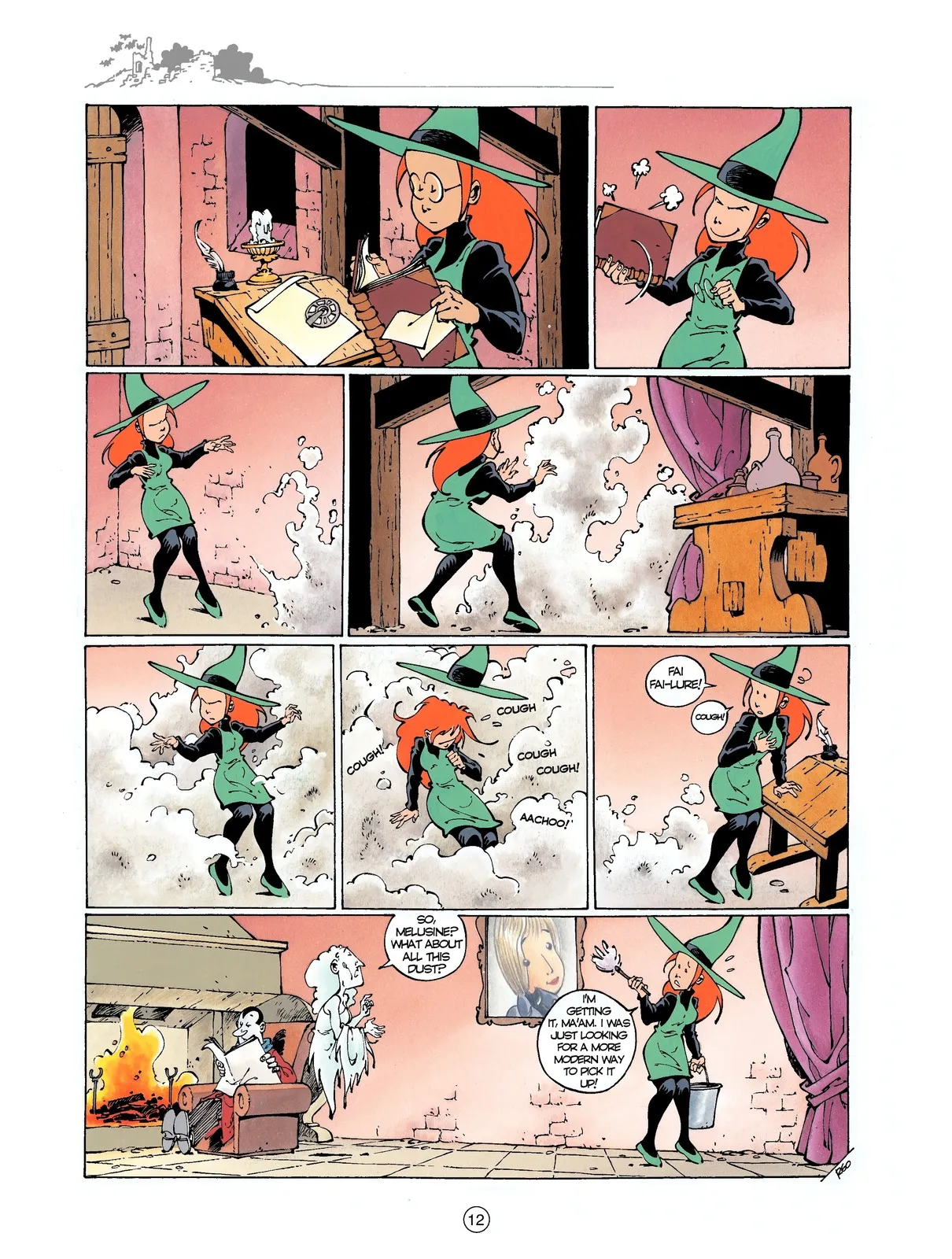 Mélusine #07 - Gilson & Clarke - Hocus pocus, 2000 page 12 full