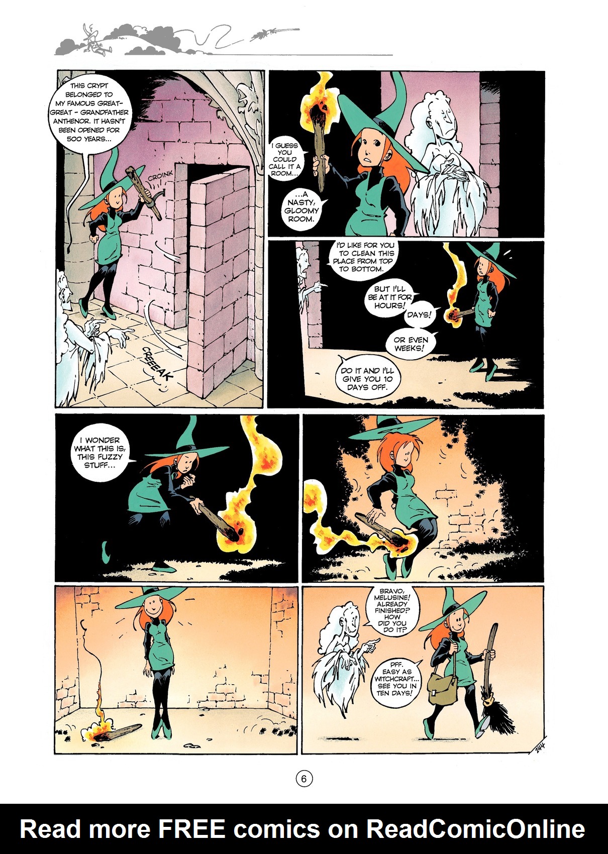 Mélusine #07 - Gilson & Clarke - Hocus pocus, 2000 page 6 full