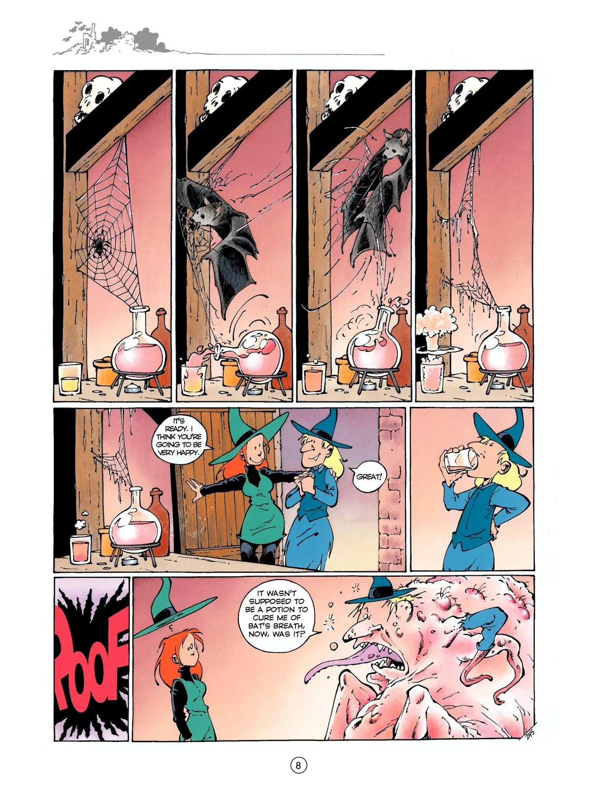 Mélusine #07 - Gilson & Clarke - Hocus pocus, 2000 page 8 full