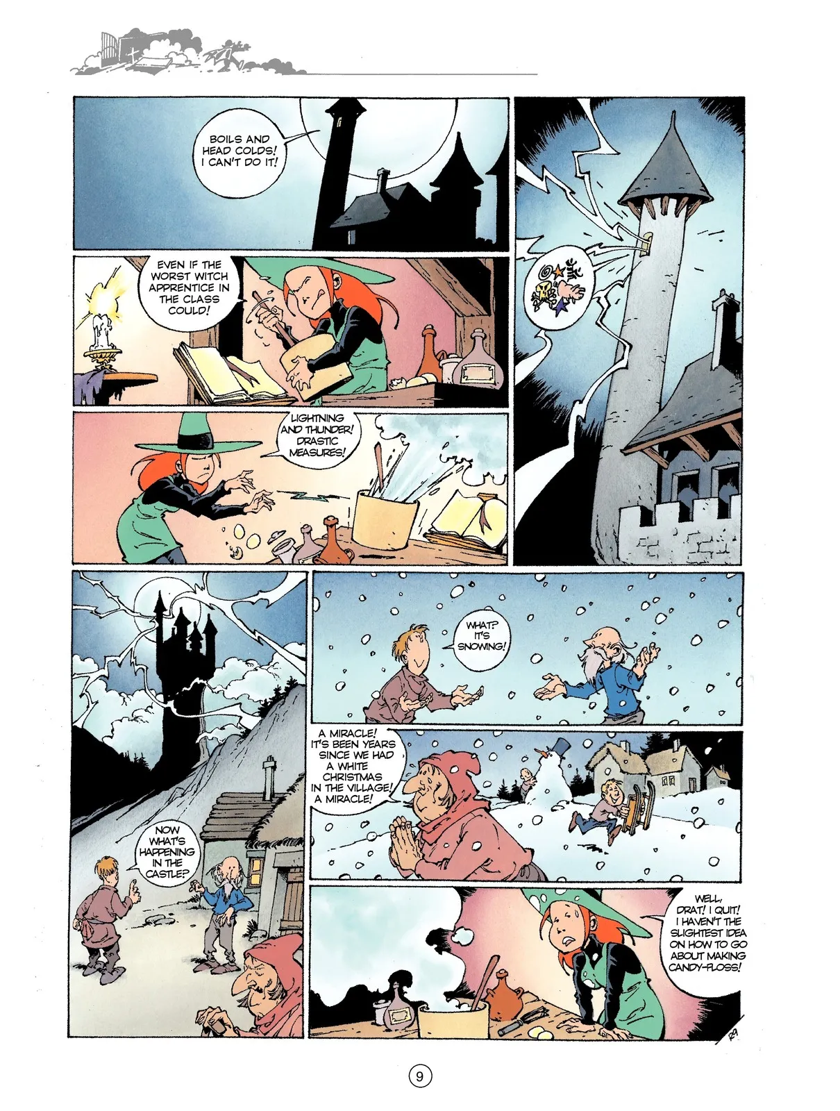 Mélusine #07 - Gilson & Clarke - Hocus pocus, 2000 page 9 full