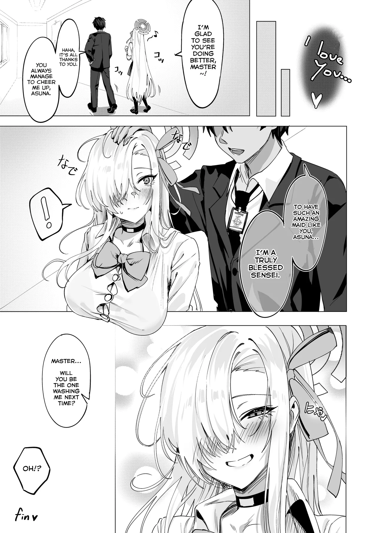 Asuna wa Goshujin-sama o Genki ni shite Agetai | Asuna Wants To Cheer Up Master page 11 full