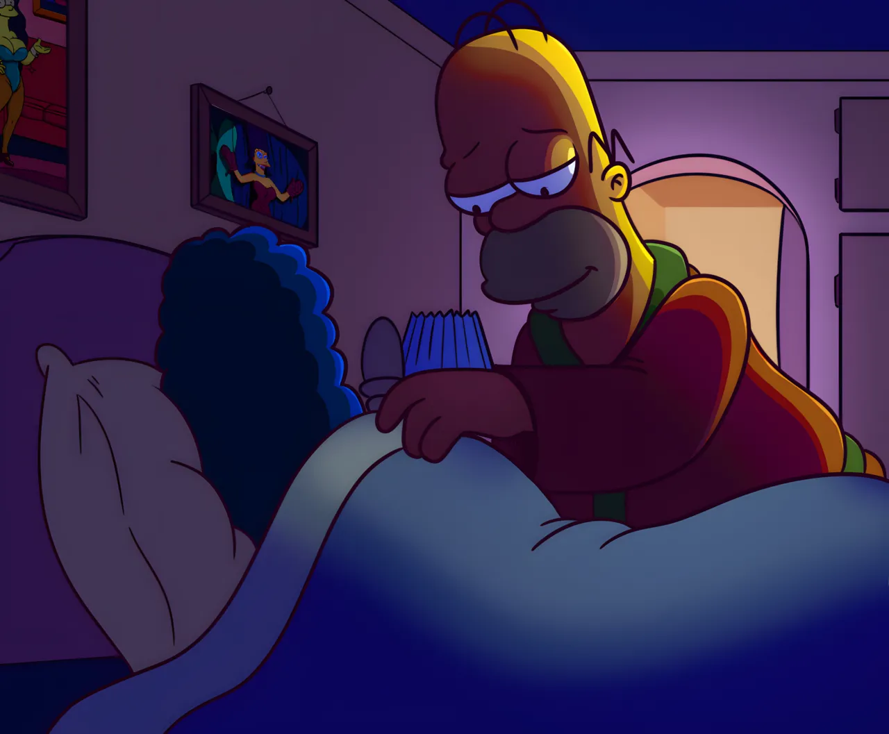 Homer and his Flames page 12 full