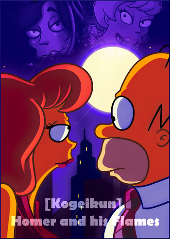 [Kogeikun] Homer and his Flames (Simpson) cover