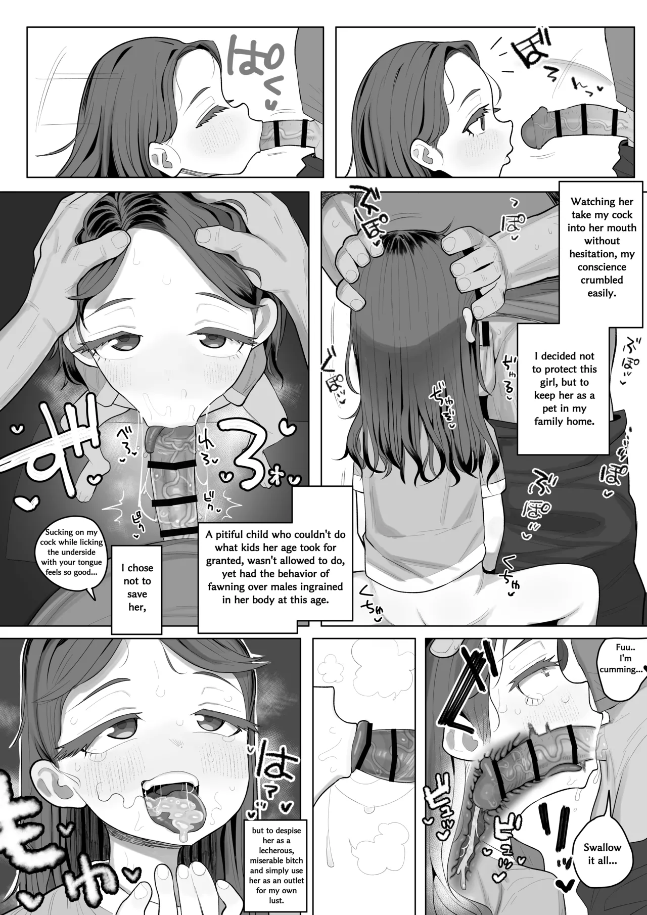Chichi no Kakushigo o Seishori Onaho ni Shita 5p Manga page 7 full