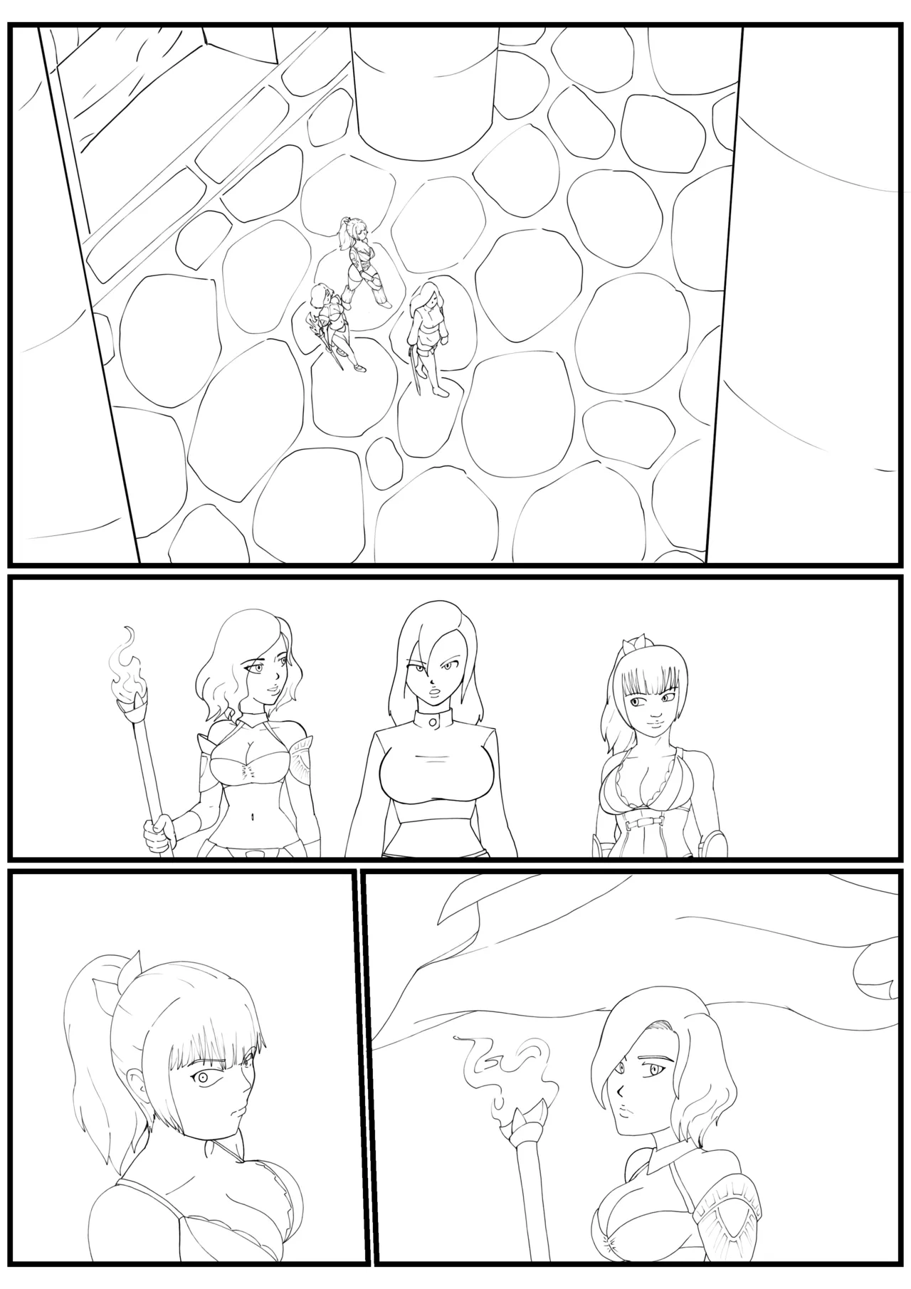 Arlequín hunting party page 1 full
