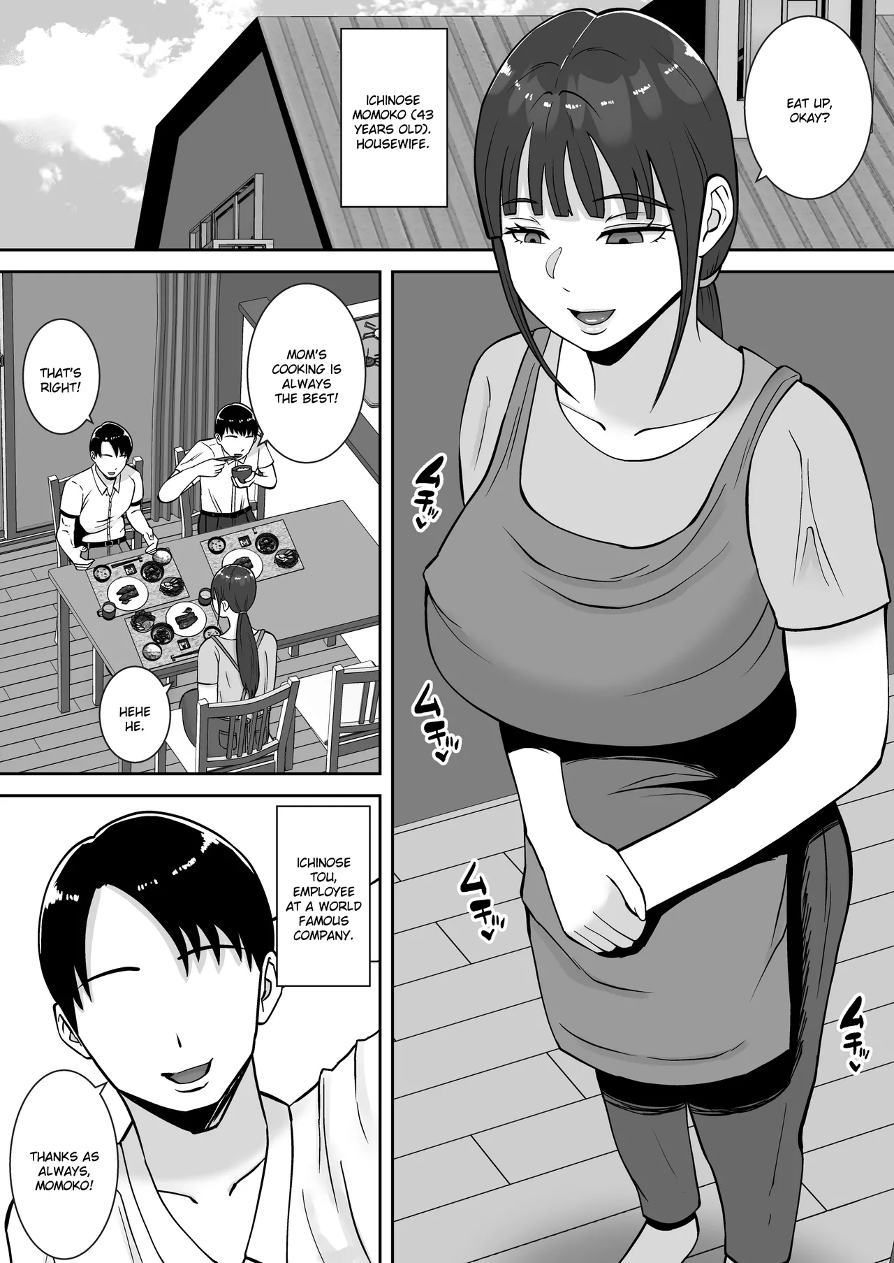Inran Uwaki Onna o Netotte Nikubenki ni Shita Hanashi ~Seiso de Ki no Yowasou na Hahaoya Ichinose Momoko~ page 4 full