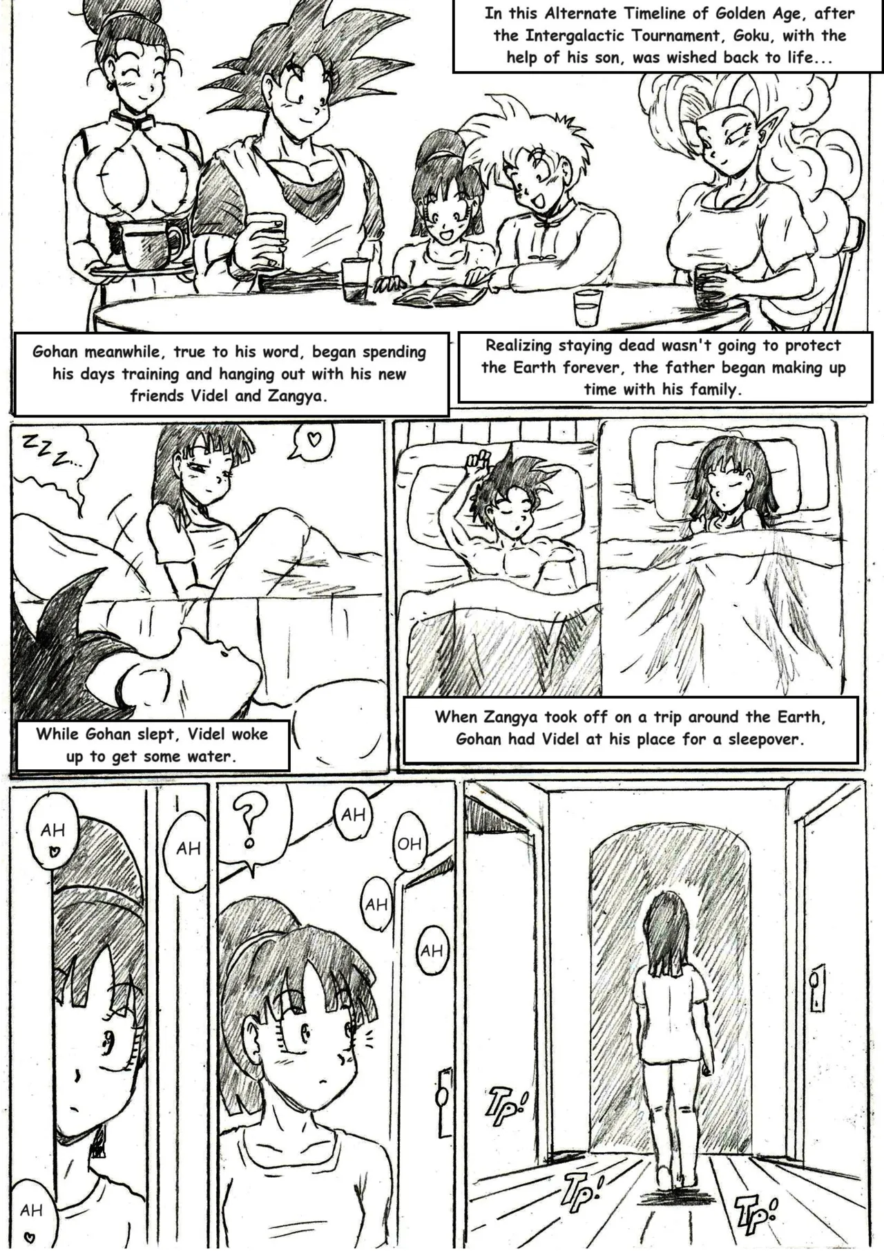 DRAGONBALL NTR Special - Real Adult Mating page 3 full