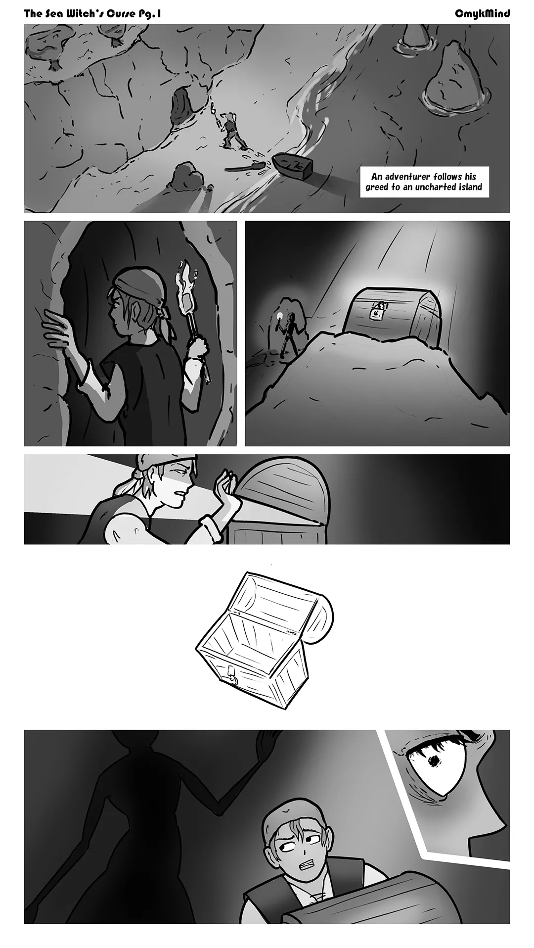 The Sea Witch's Curse page 1 full