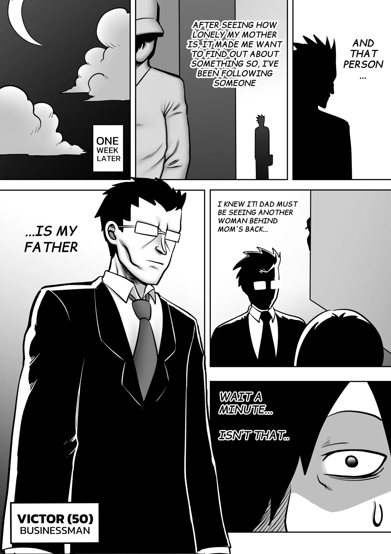 Dad stole My GF so I try to steal His Wife #1 page 12 full