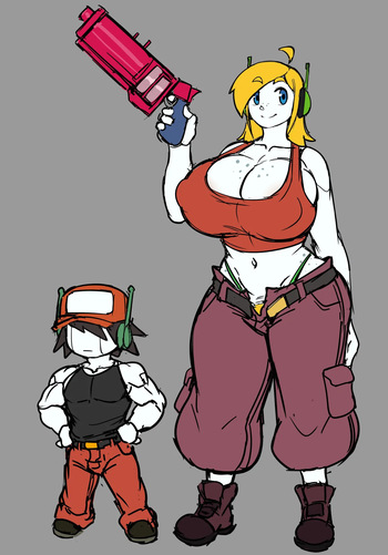 [Greyimpaction] Quote & Curly (Cave Story) cover