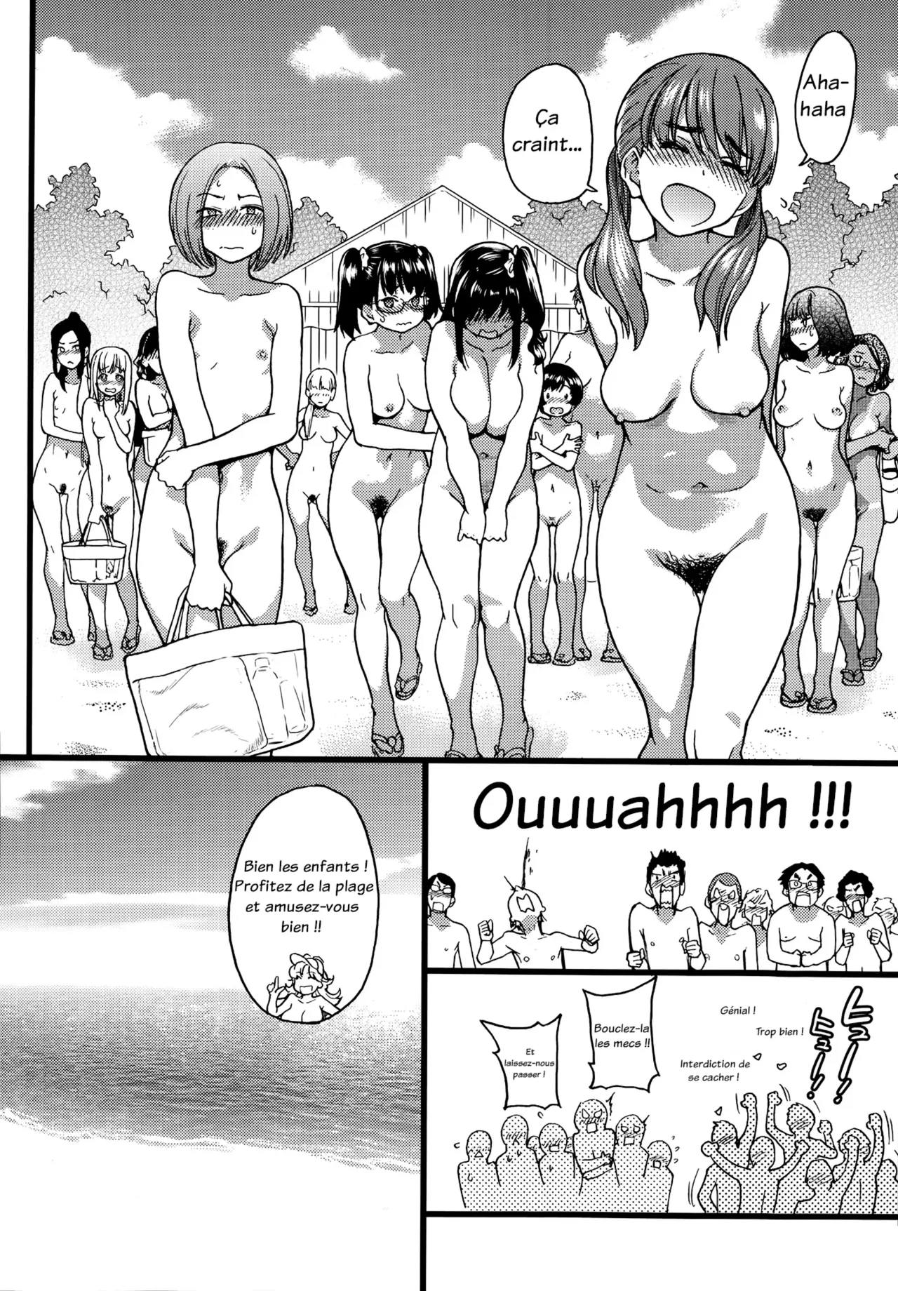 Nudist Beach Ni Shuugakuryokou De!! page 12 full