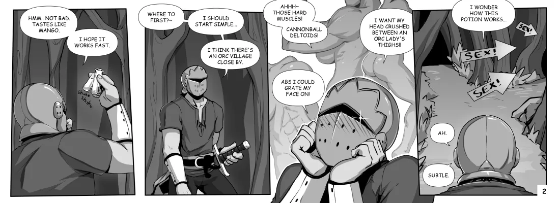 Monster Humper #1-5 page 3 full