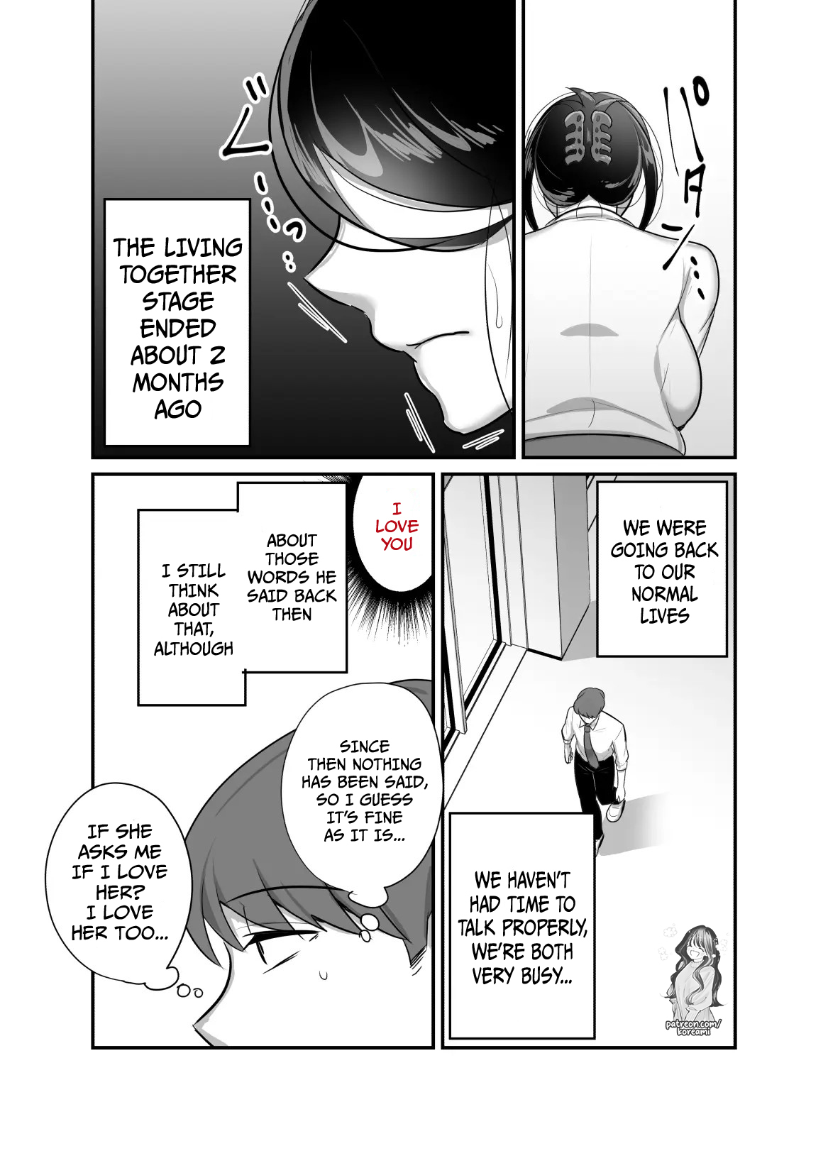 Masaka Ano Oni Joushi ga Ore no SeFri ni Naru nante... 4 ~ Oni Joushi to Kokoro to Karada Kasaneru Jun'ai Kekkon Shoya | I never thought that diabolical boss would become my sex friend 4 page 11 full