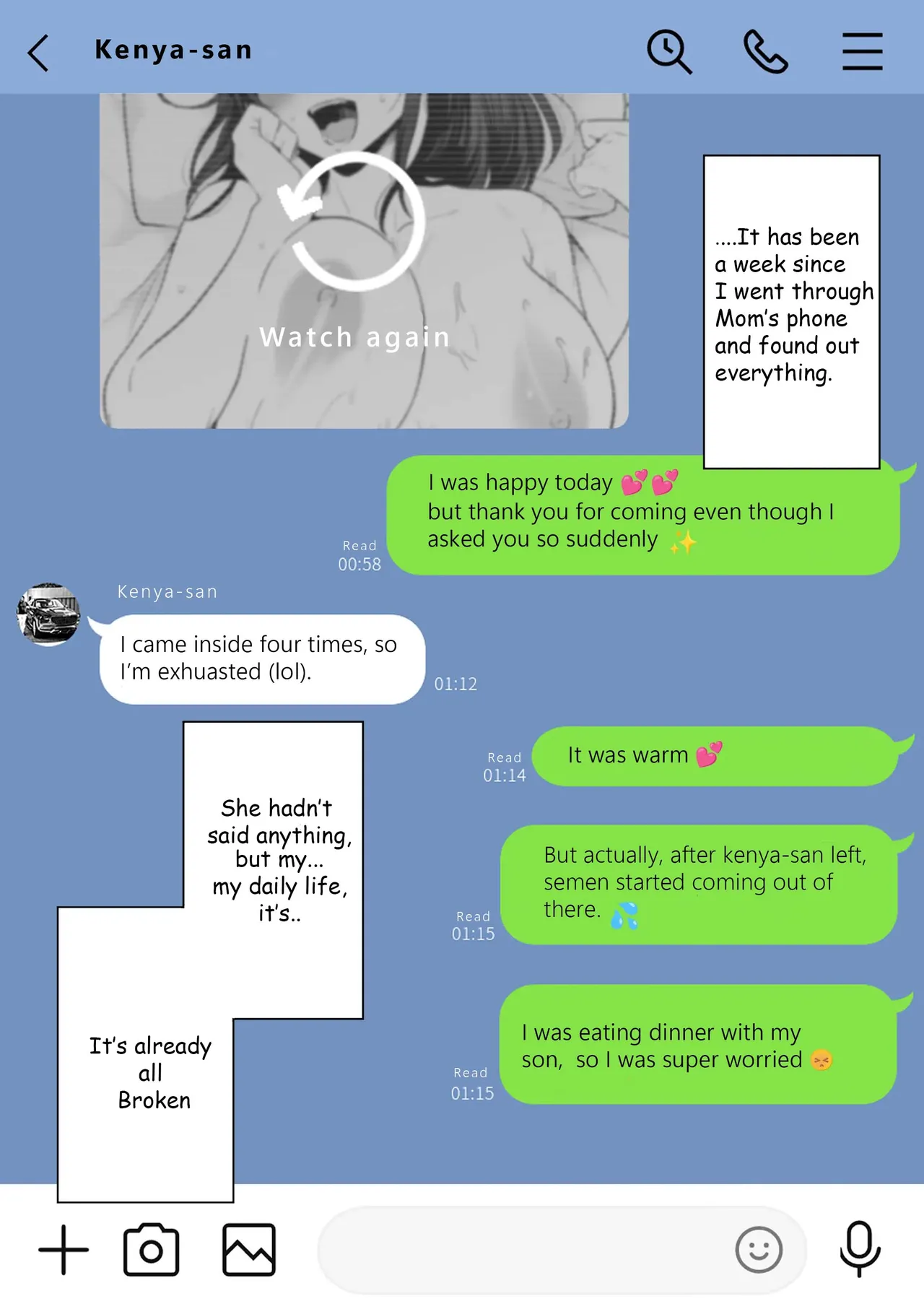 Houkai Kazoku 2 -Hahaoya ga Yakuza to no Sex ni Hamatta Hanashi- | Broken Family 2 - The story of a mother who got hooked on sex with the Yakuza page 7 full