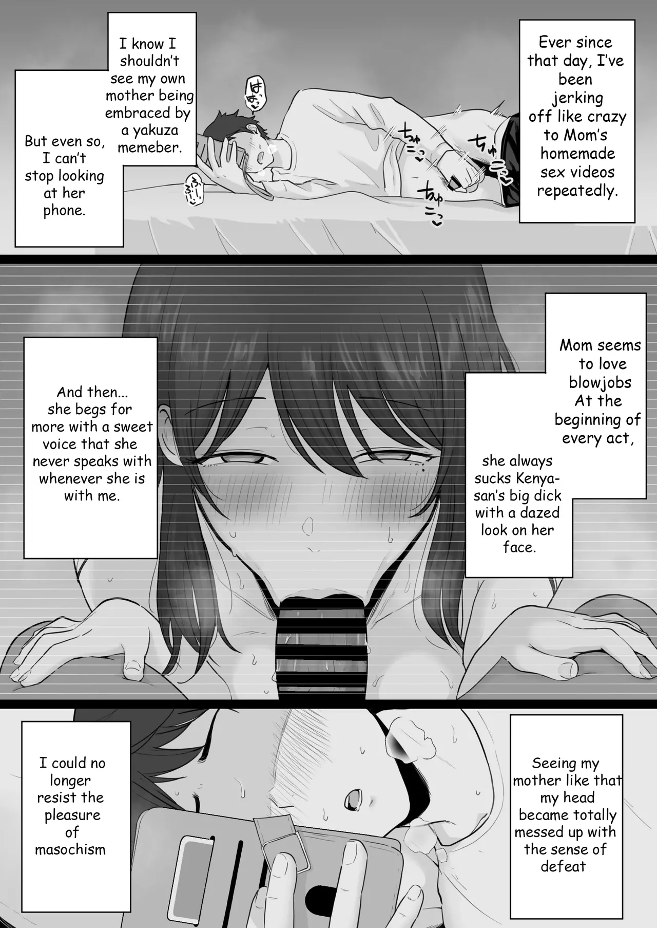 Houkai Kazoku 2 -Hahaoya ga Yakuza to no Sex ni Hamatta Hanashi- | Broken Family 2 - The story of a mother who got hooked on sex with the Yakuza page 8 full