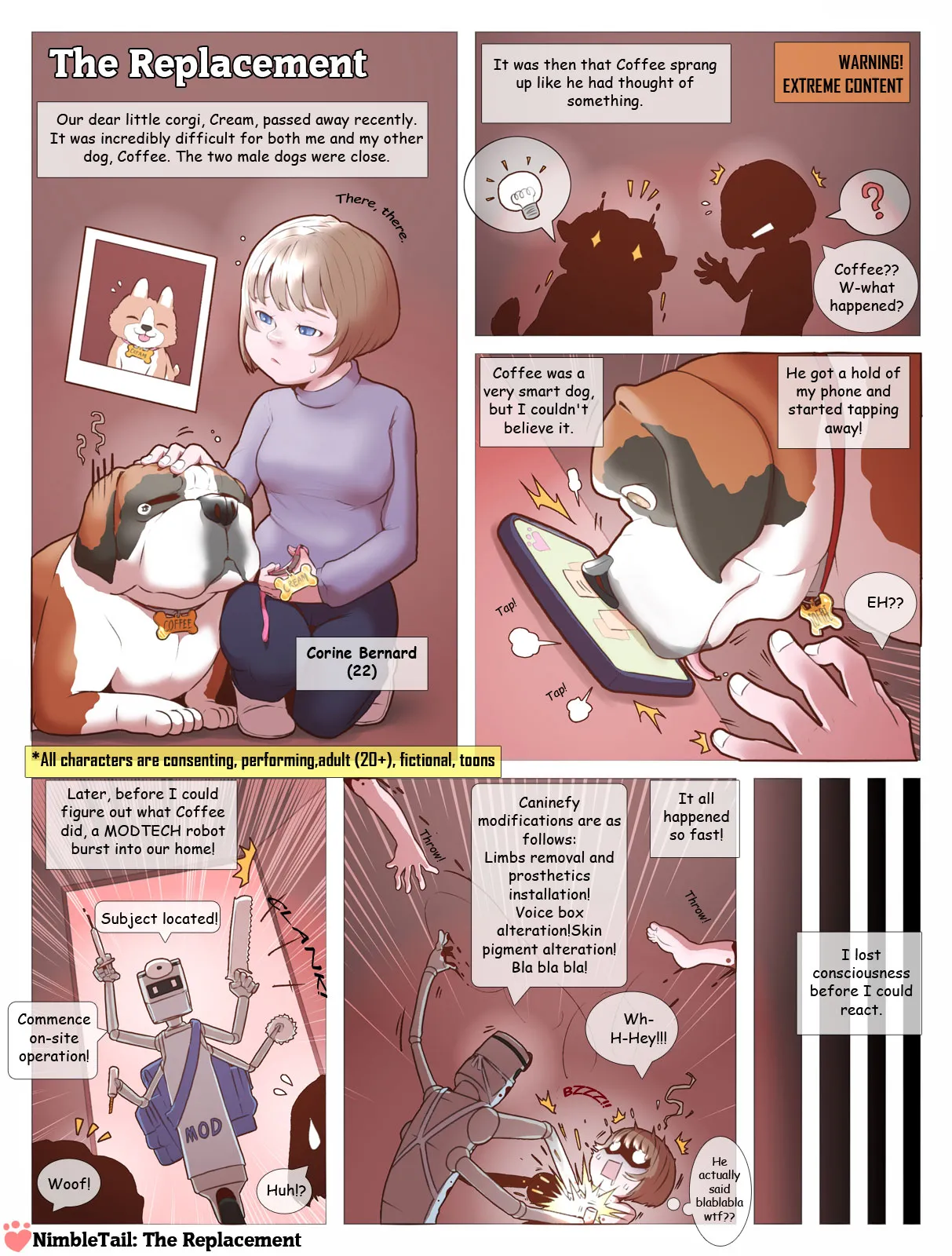 nimbletail The Replacement page 1 full