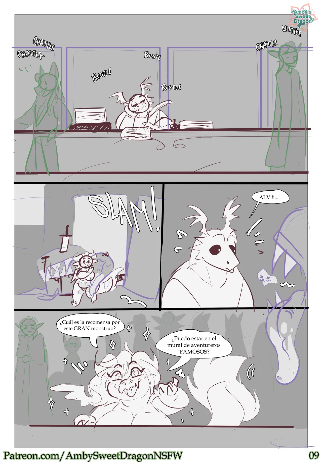 DragonLoot Comic  Spanish version page 10 full