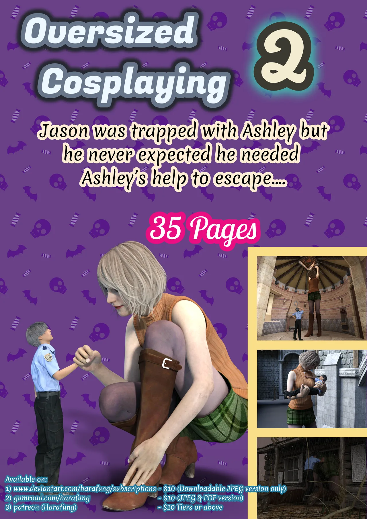 Oversized Cosplaying page 1 full