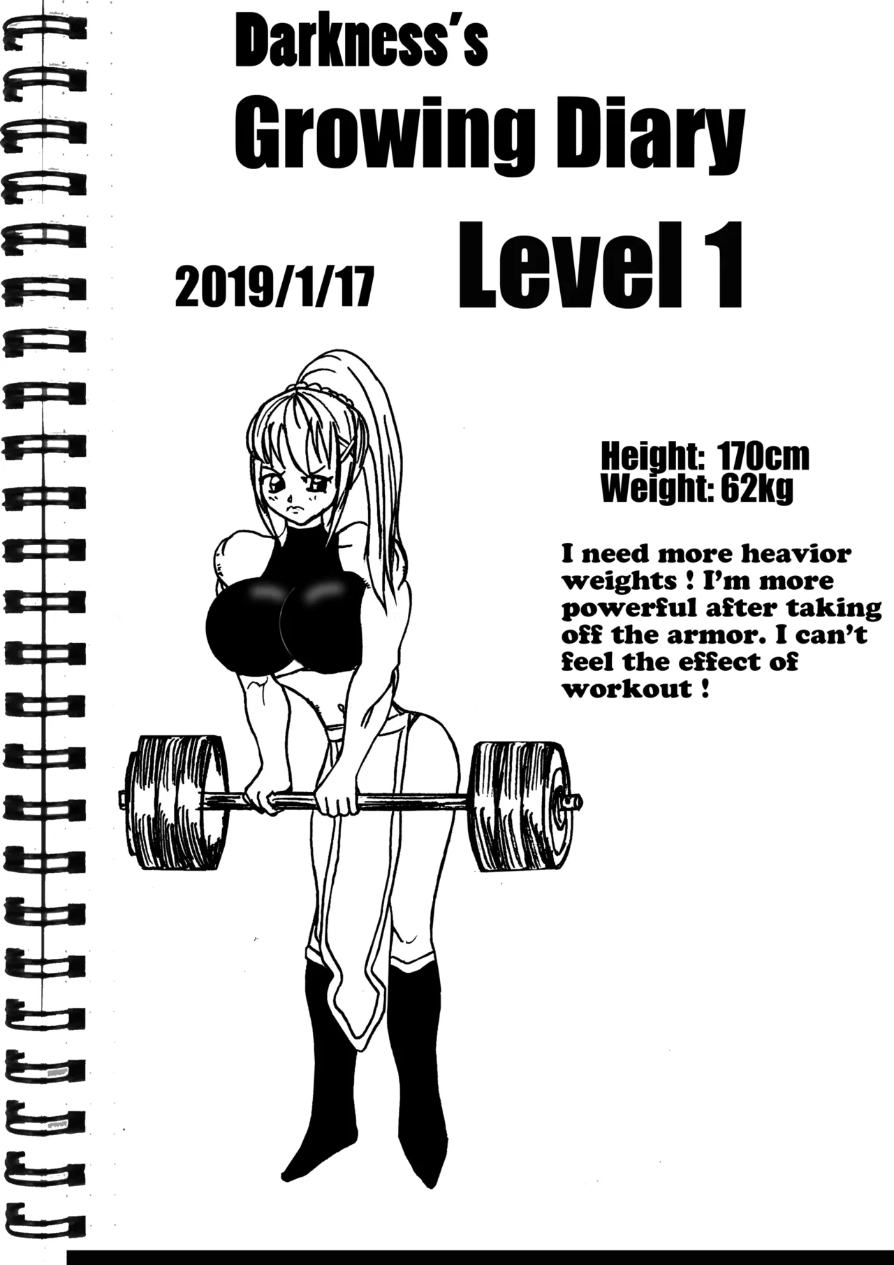 Darkness' growing diaries page 1 full