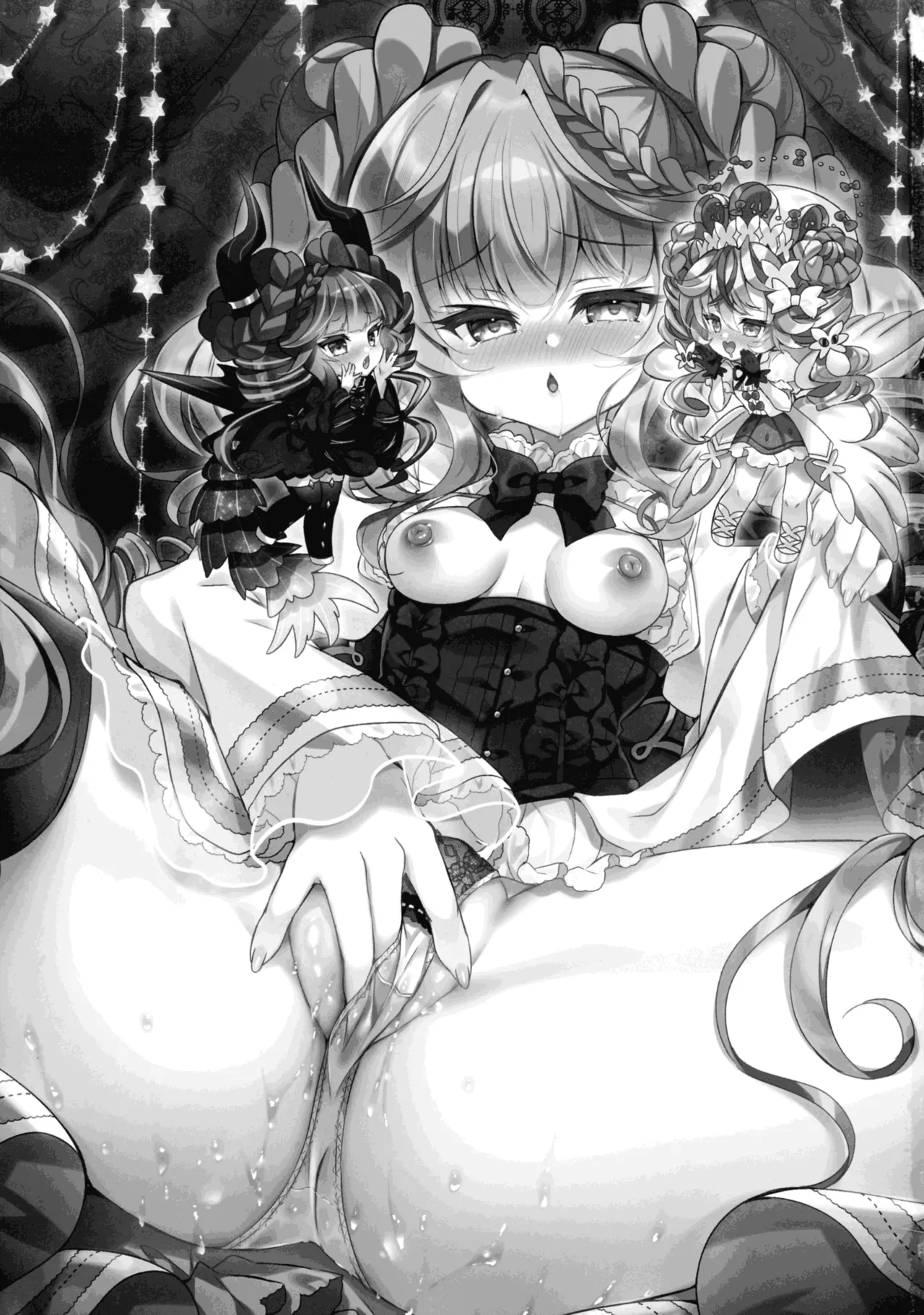 Mousou Monika no Onanii Jijou page 3 full